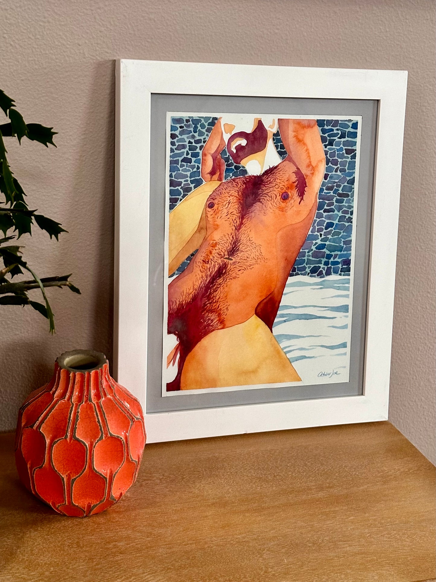 Party for One - Original Watercolor Painting