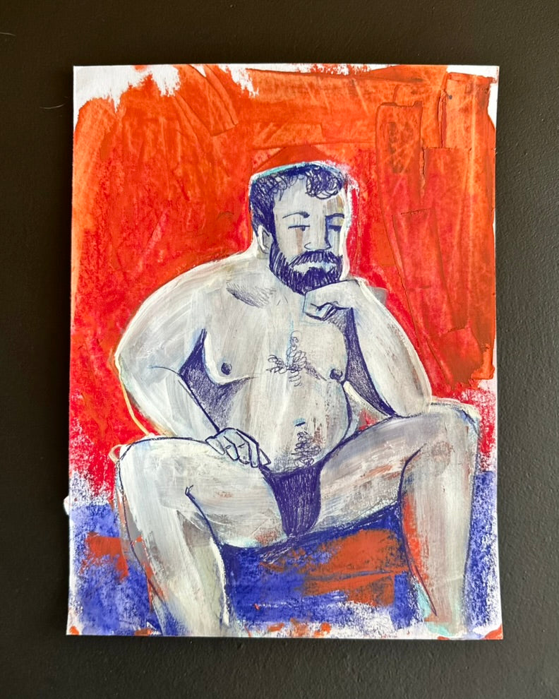 Thoughtful Original drawing