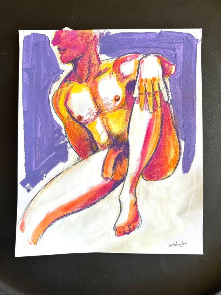 Violet Tendencies - Original Painting