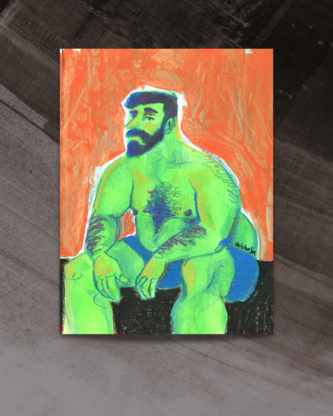 Hulk Sketch - Original Drawing