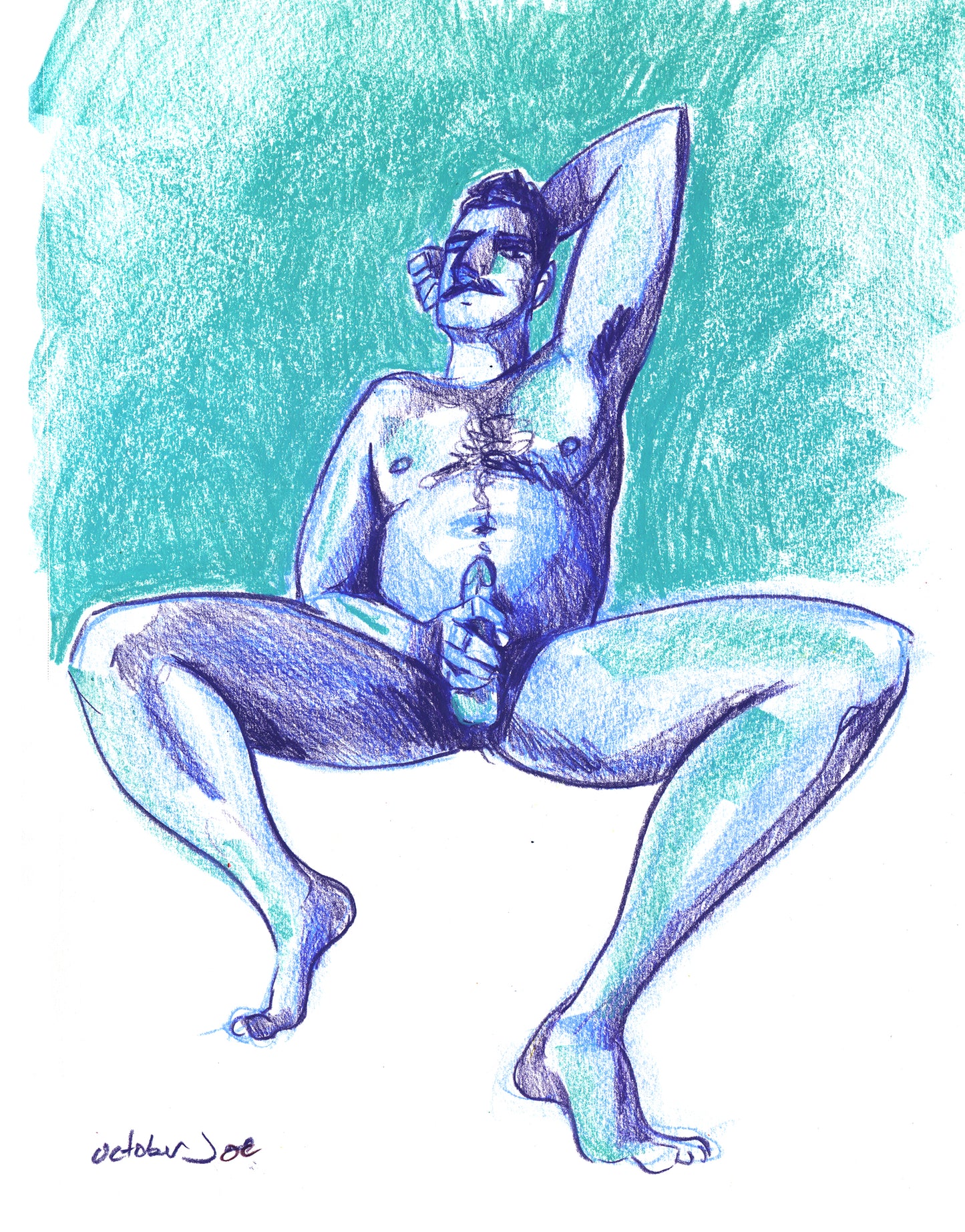 Daniel Dicking Around - Original Drawing