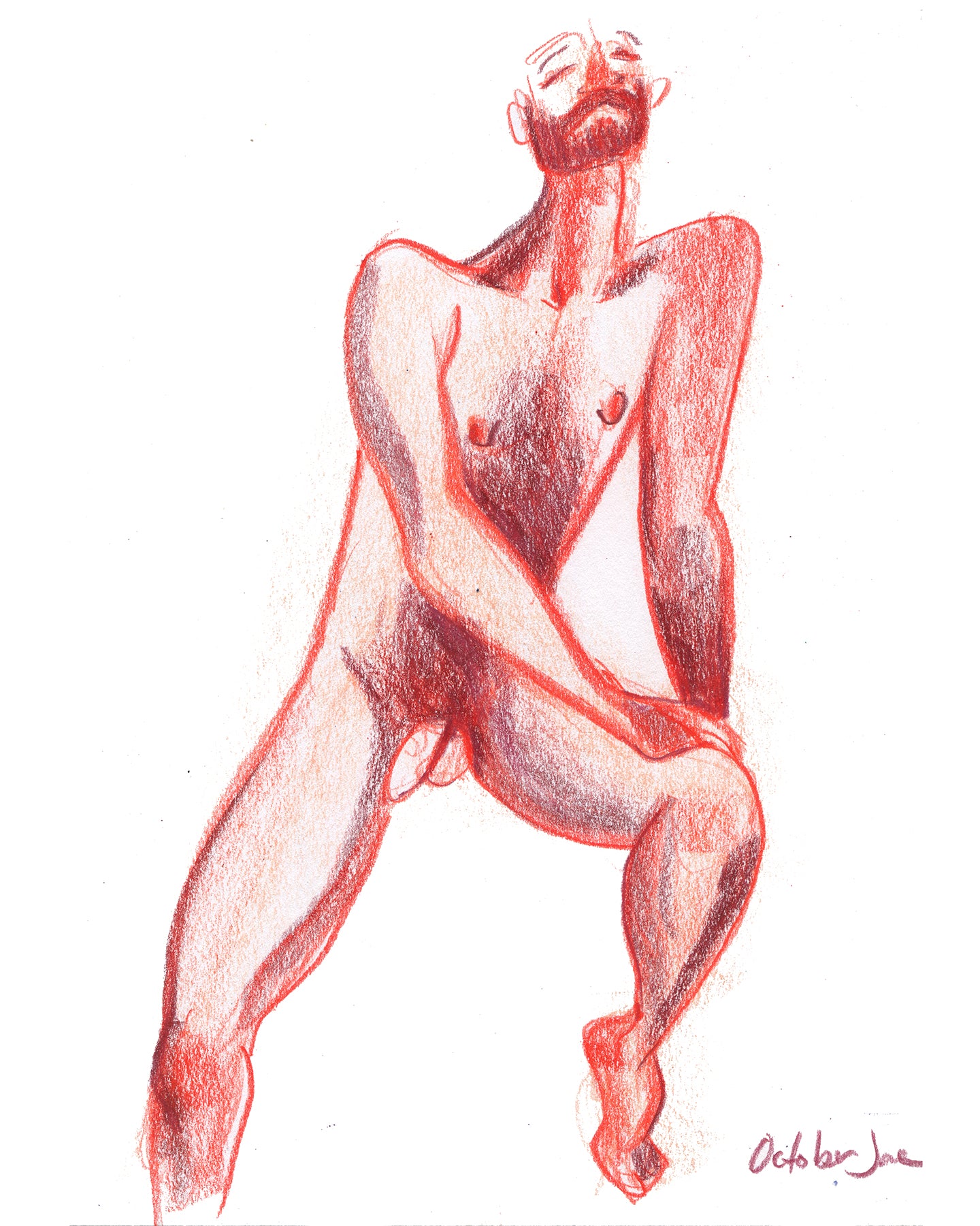 Lalo Study #3 - Original Drawing