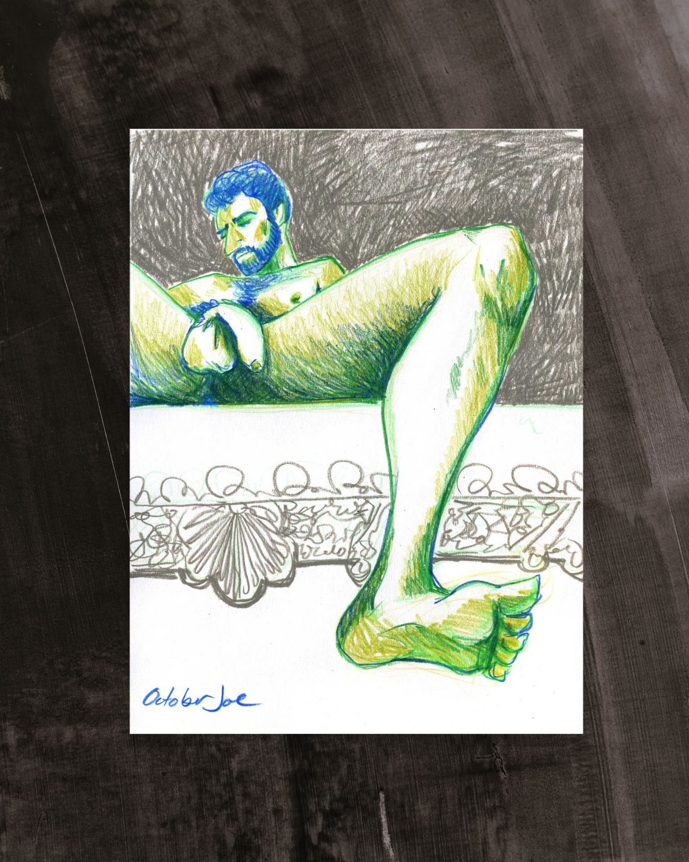 Footlong - Original Drawing