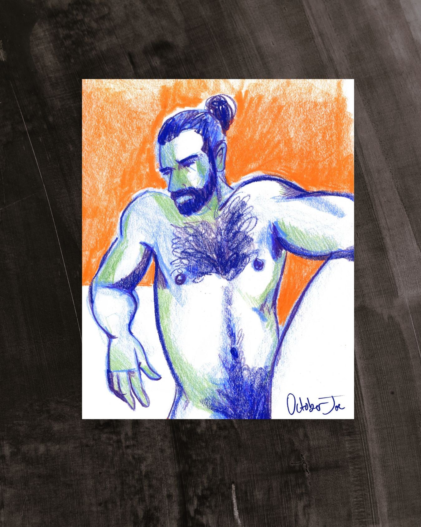Lalo Torso - Original Drawing