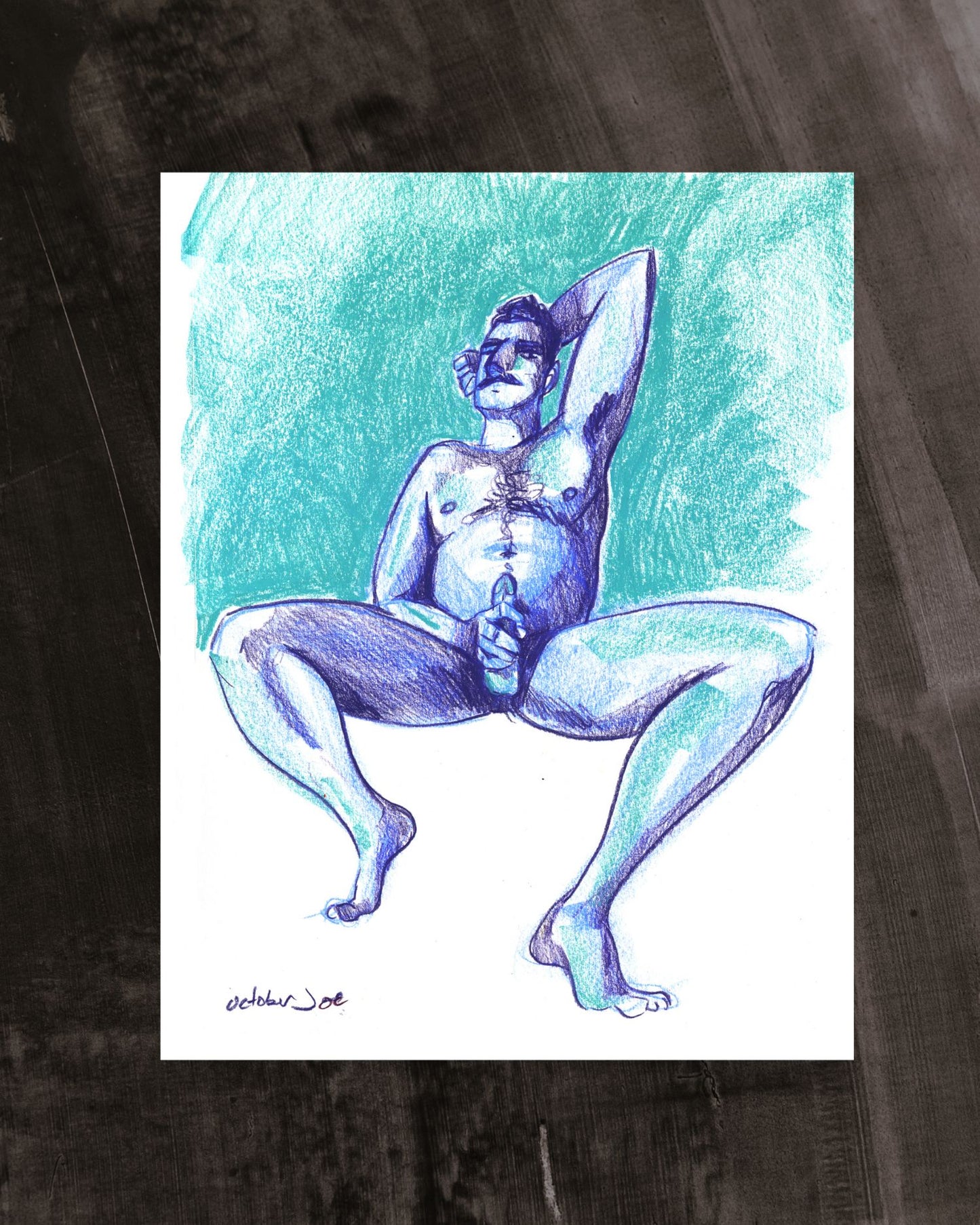 Daniel Dicking Around - Original Drawing