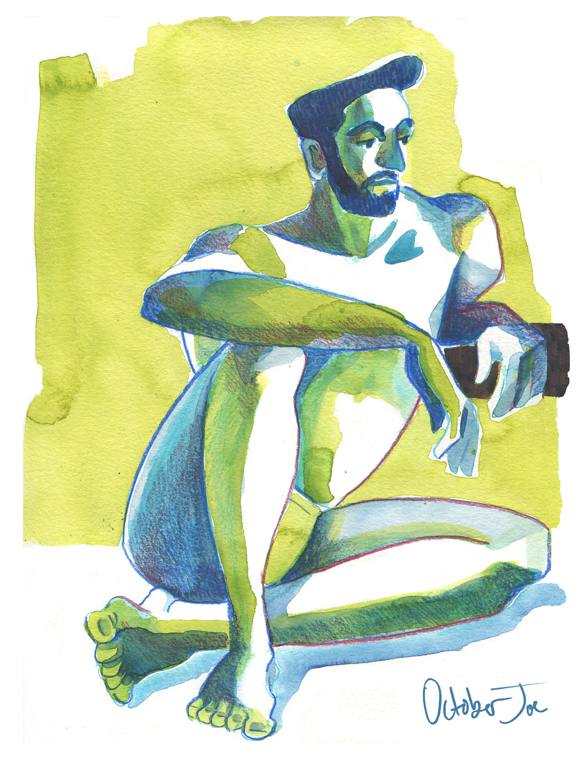 Shane Study #1 - Original Painting