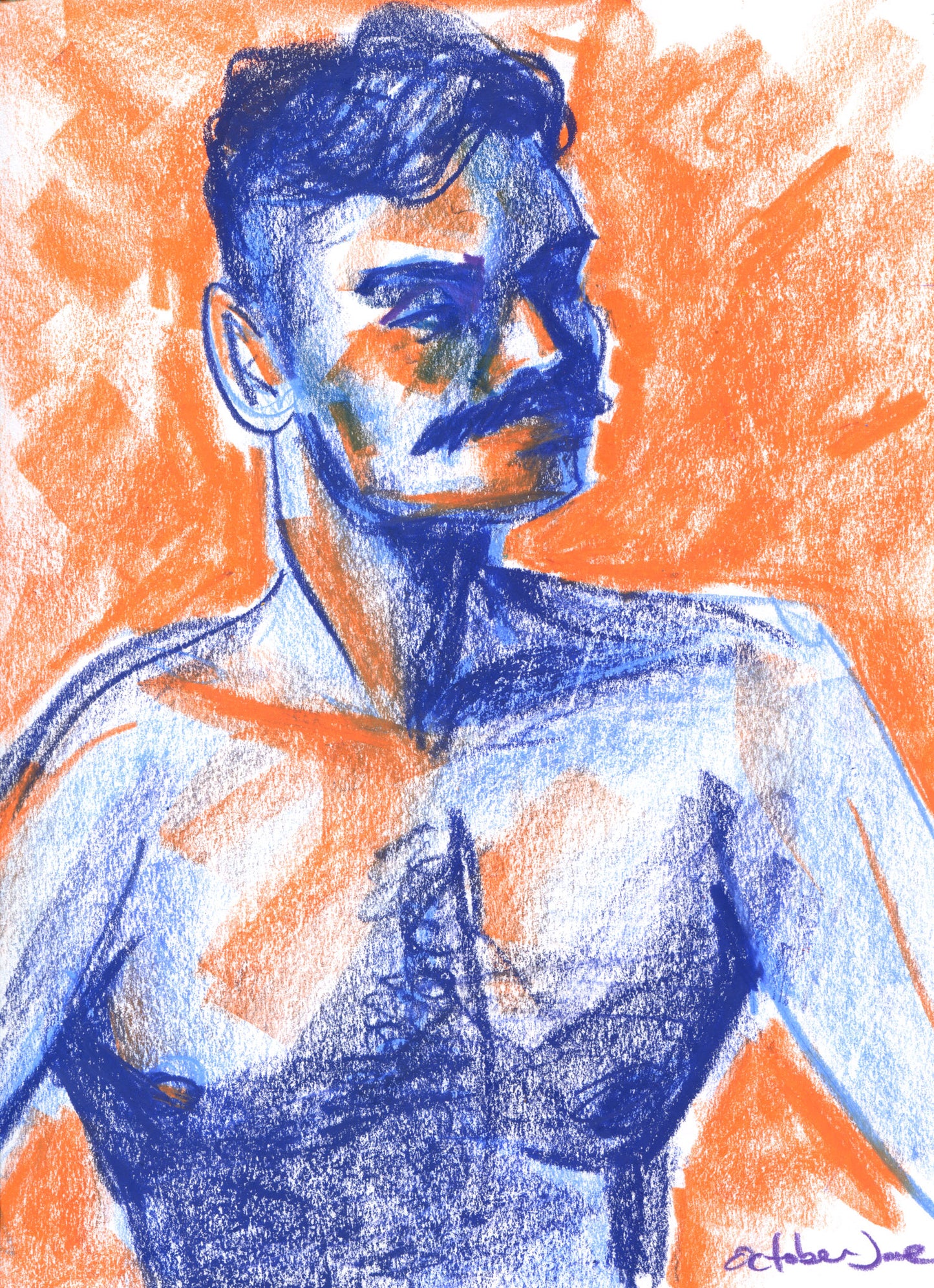Sharif Portrait - Original Drawing