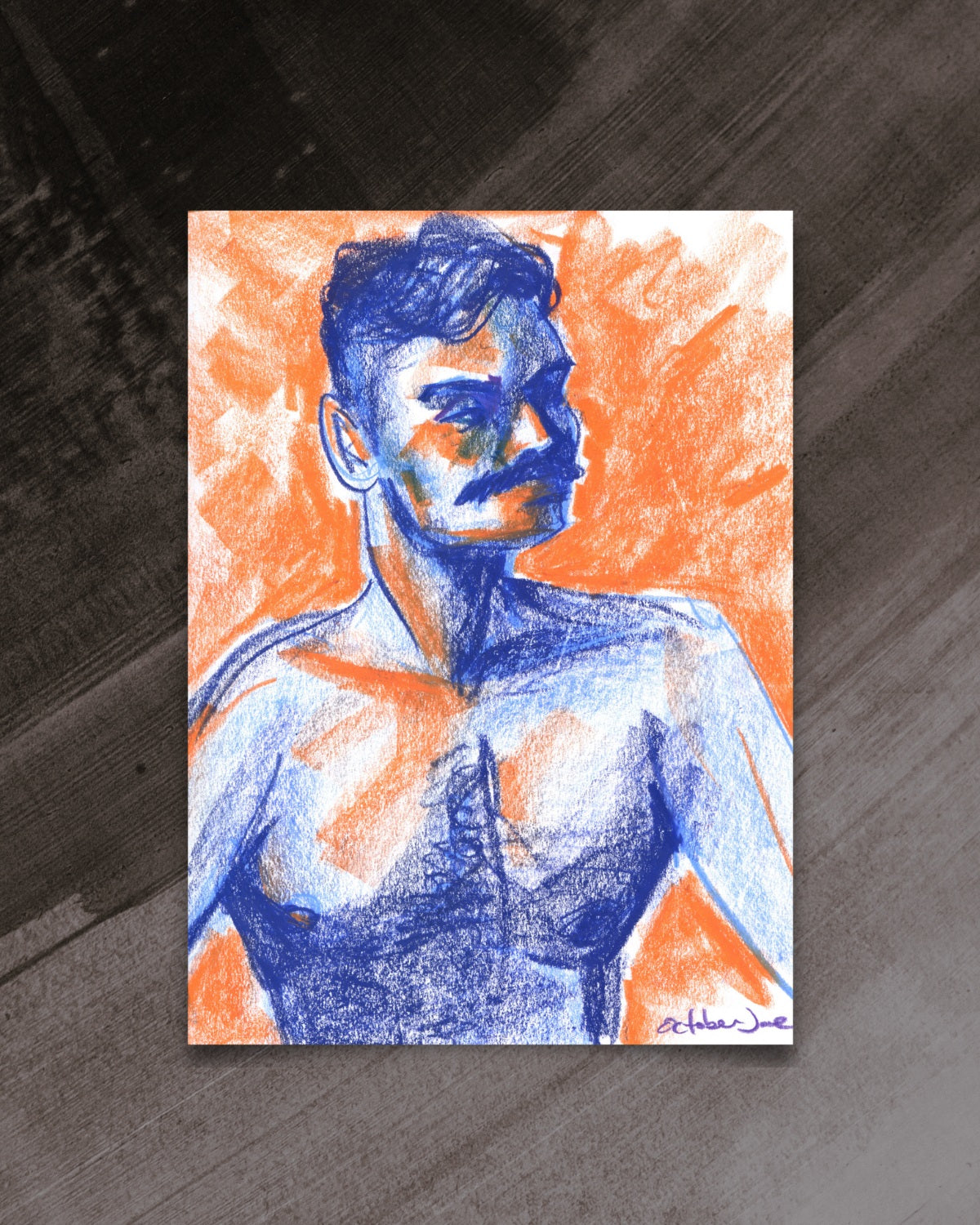 Sharif Portrait - Original Drawing