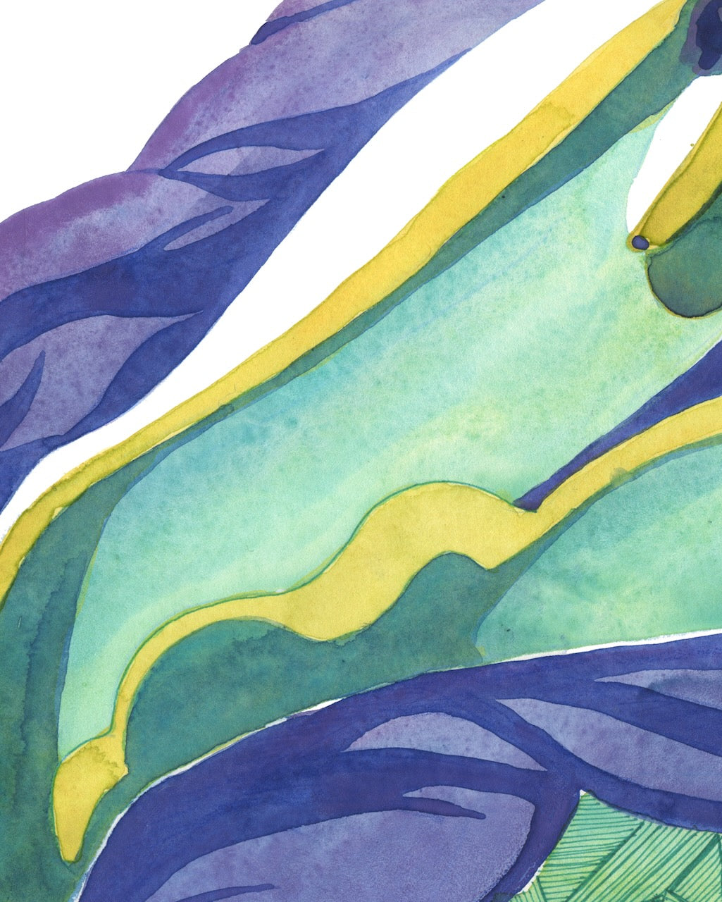 Message Received - Original Watercolor Painting