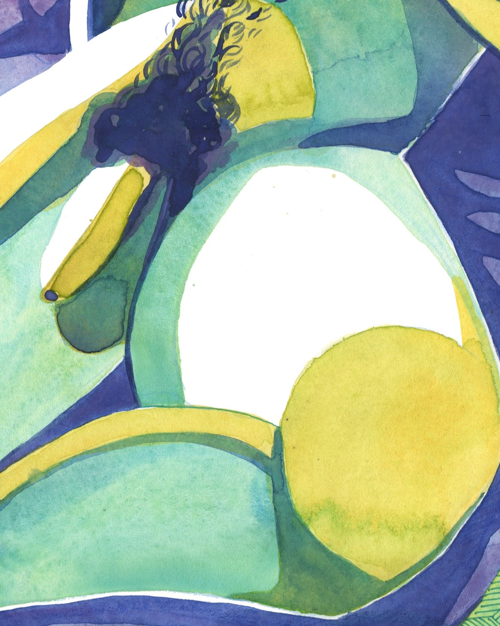 Message Received - Original Watercolor Painting