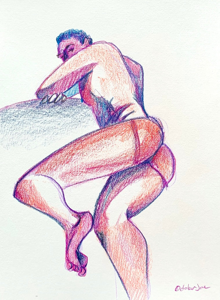 Taylor Study #3 - Original Drawing