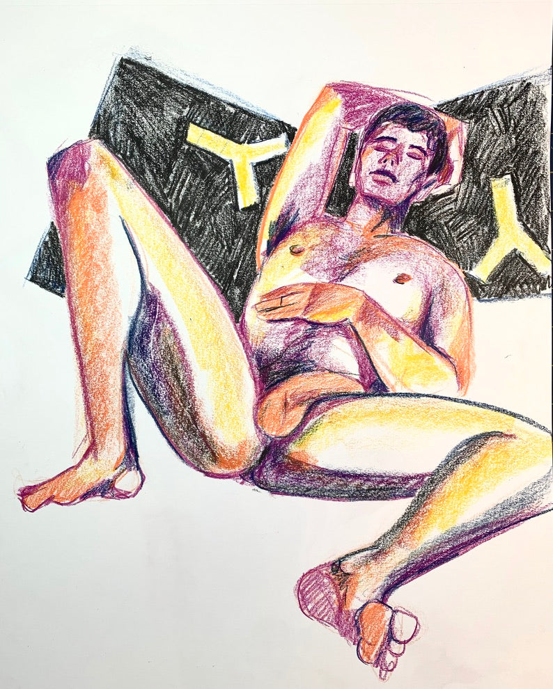 M Study #1 - Original Drawing
