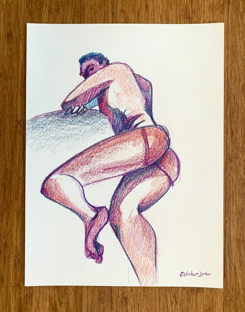 Taylor Study #3 - Original Drawing