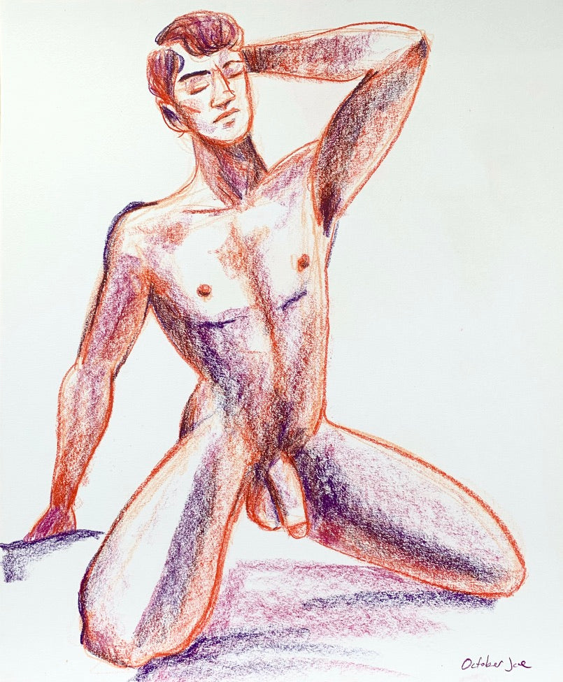 M Study #2 - Original Drawing