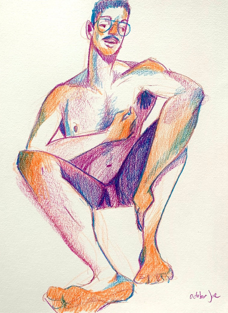 Taylor Study #1 - Original Drawing