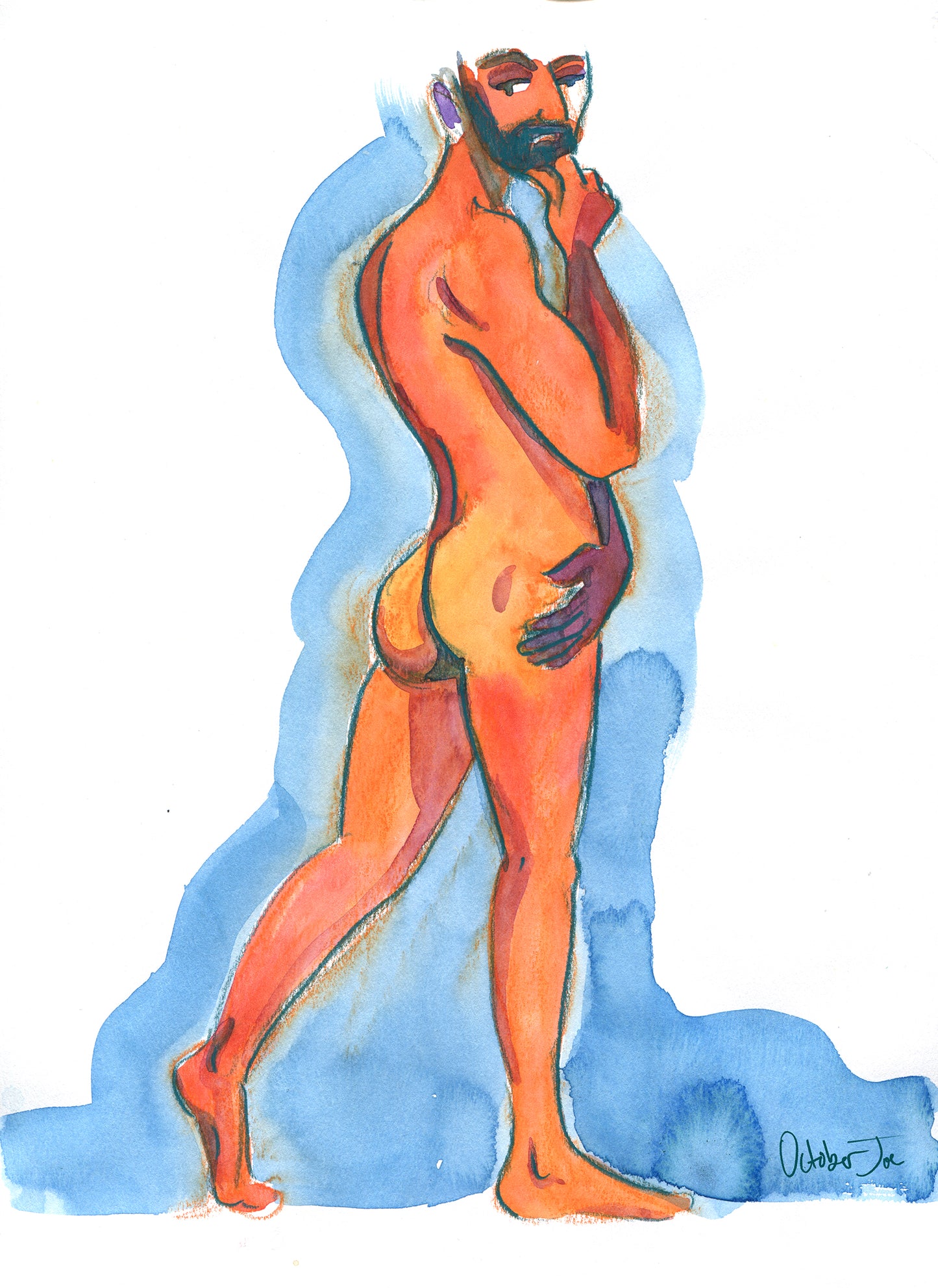 Cheeky - Original Drawing