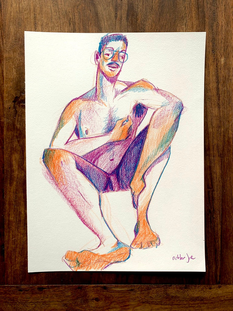 Taylor Study #1 - Original Drawing