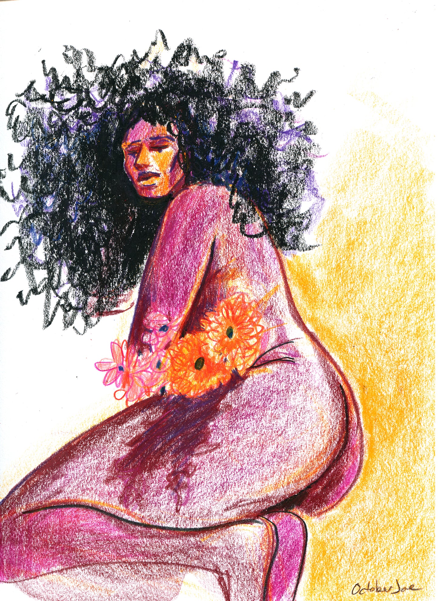 Bloom - Original Drawing