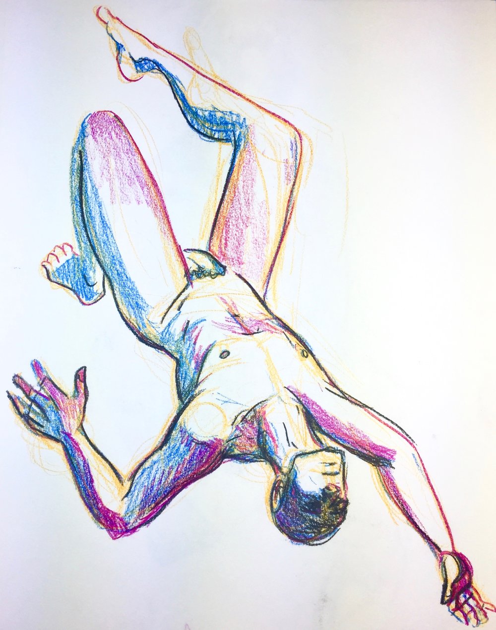 Figure Study #02 - Original Drawing