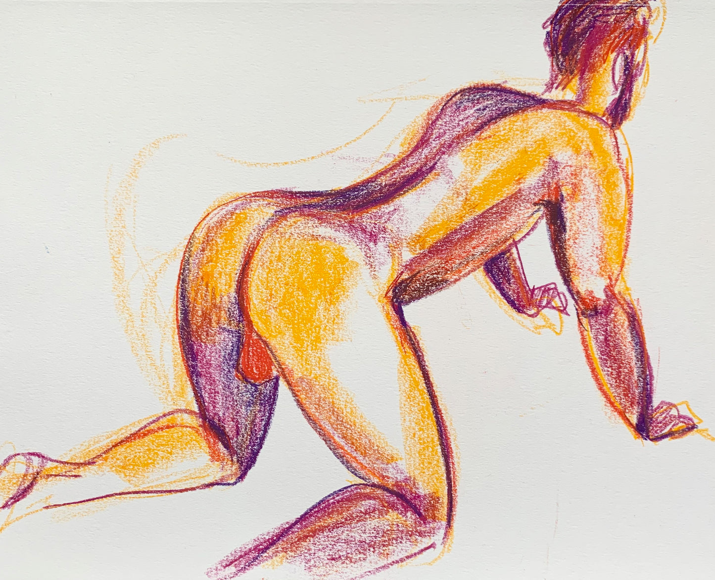 Joel Study #3 - Original Drawing