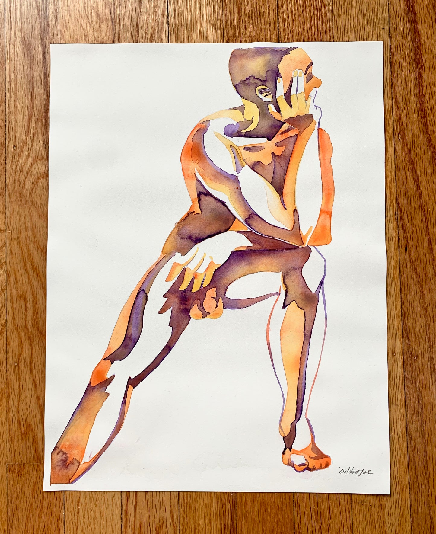 Orange Twist - Fine Art Print