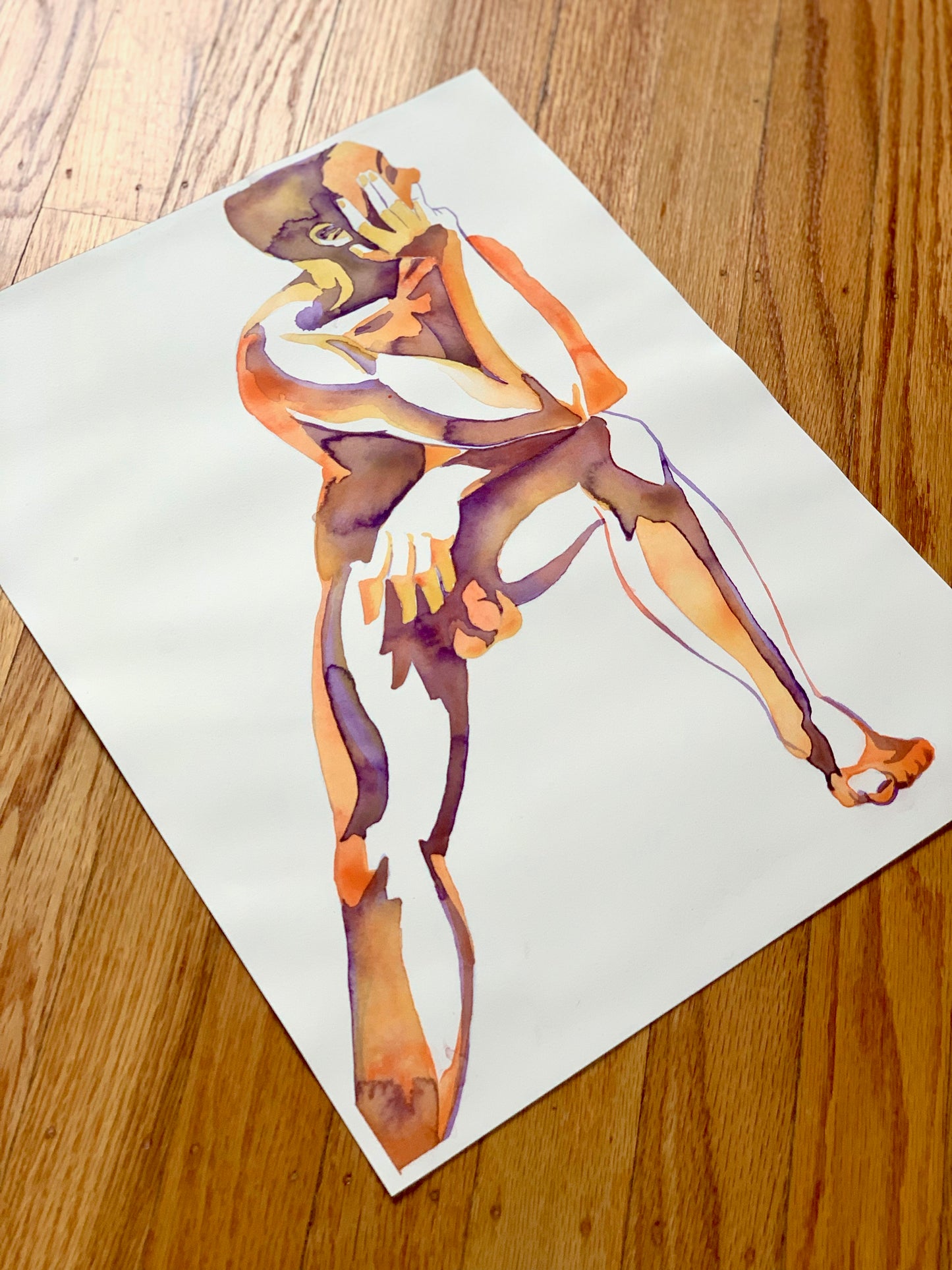 Orange Twist - Fine Art Print