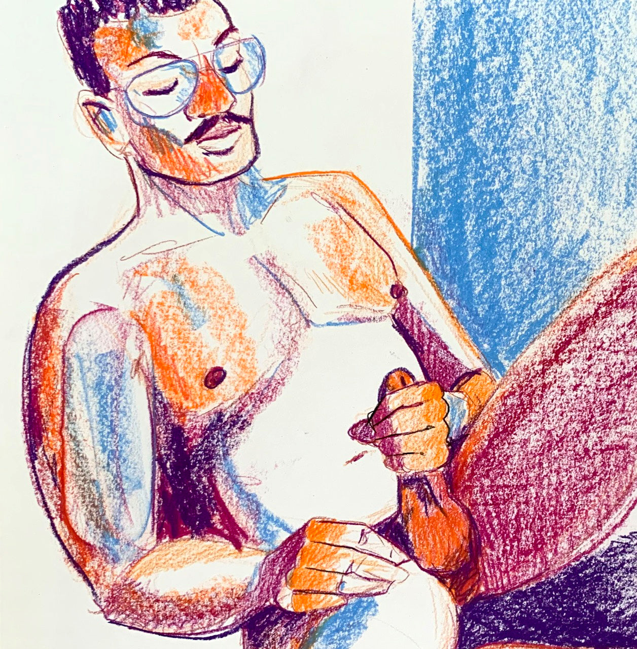 Taylor Study #5 - Original Drawing