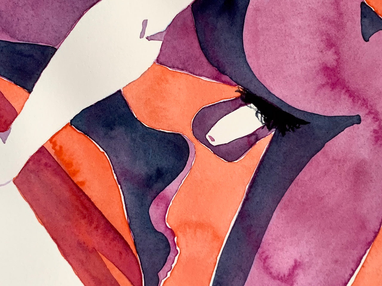 Crawl - Original Watercolor Painting