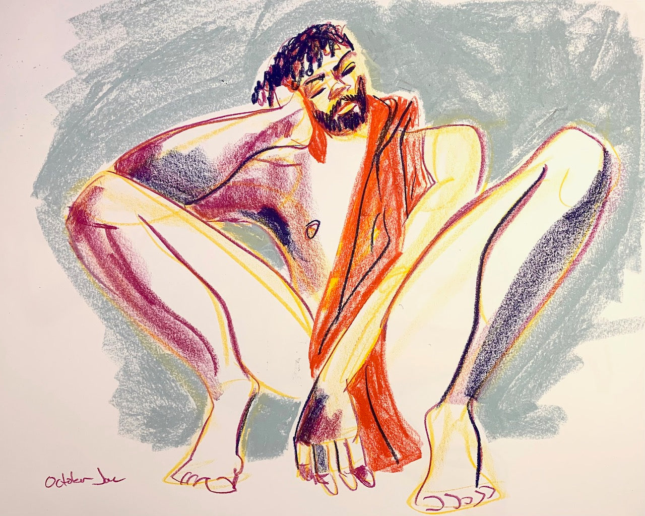 Time Out - Original Drawing