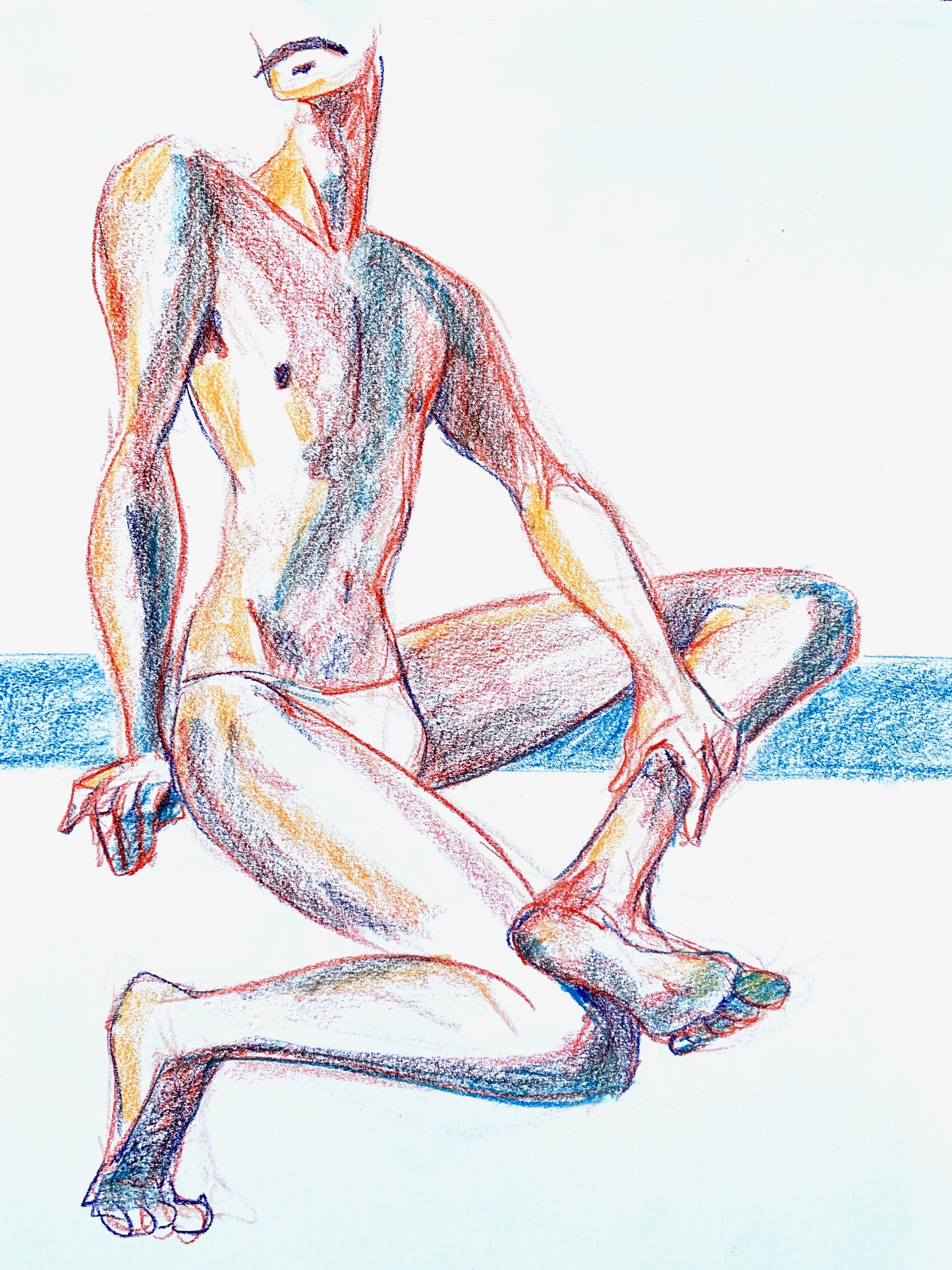 Matthew Study #2 - Original Drawing