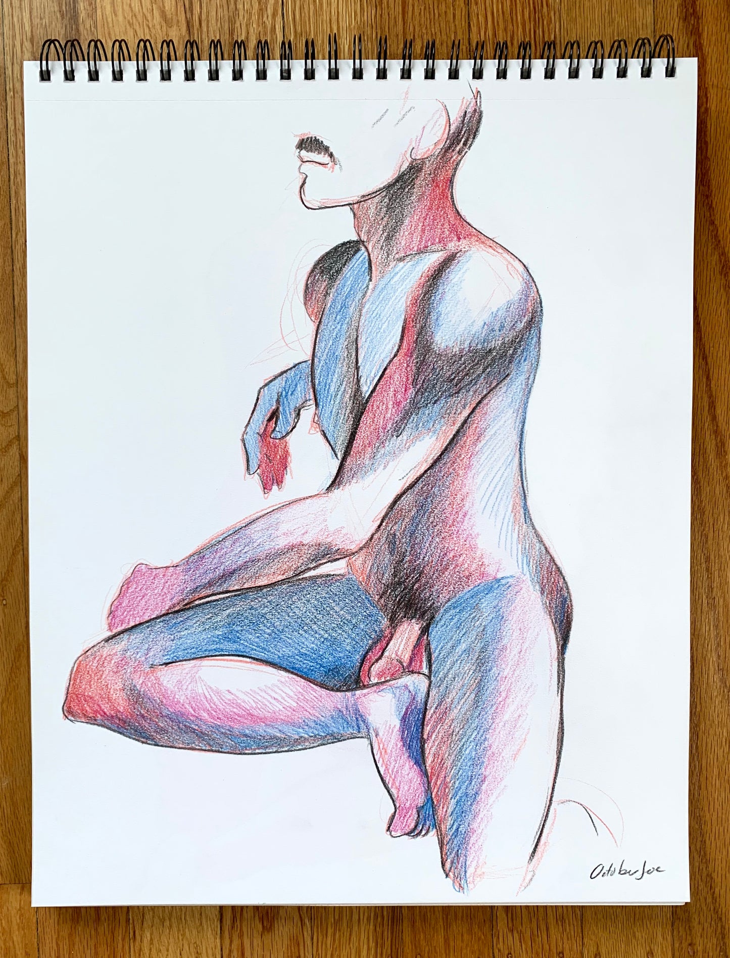 Figure Study #53 - Original Drawing