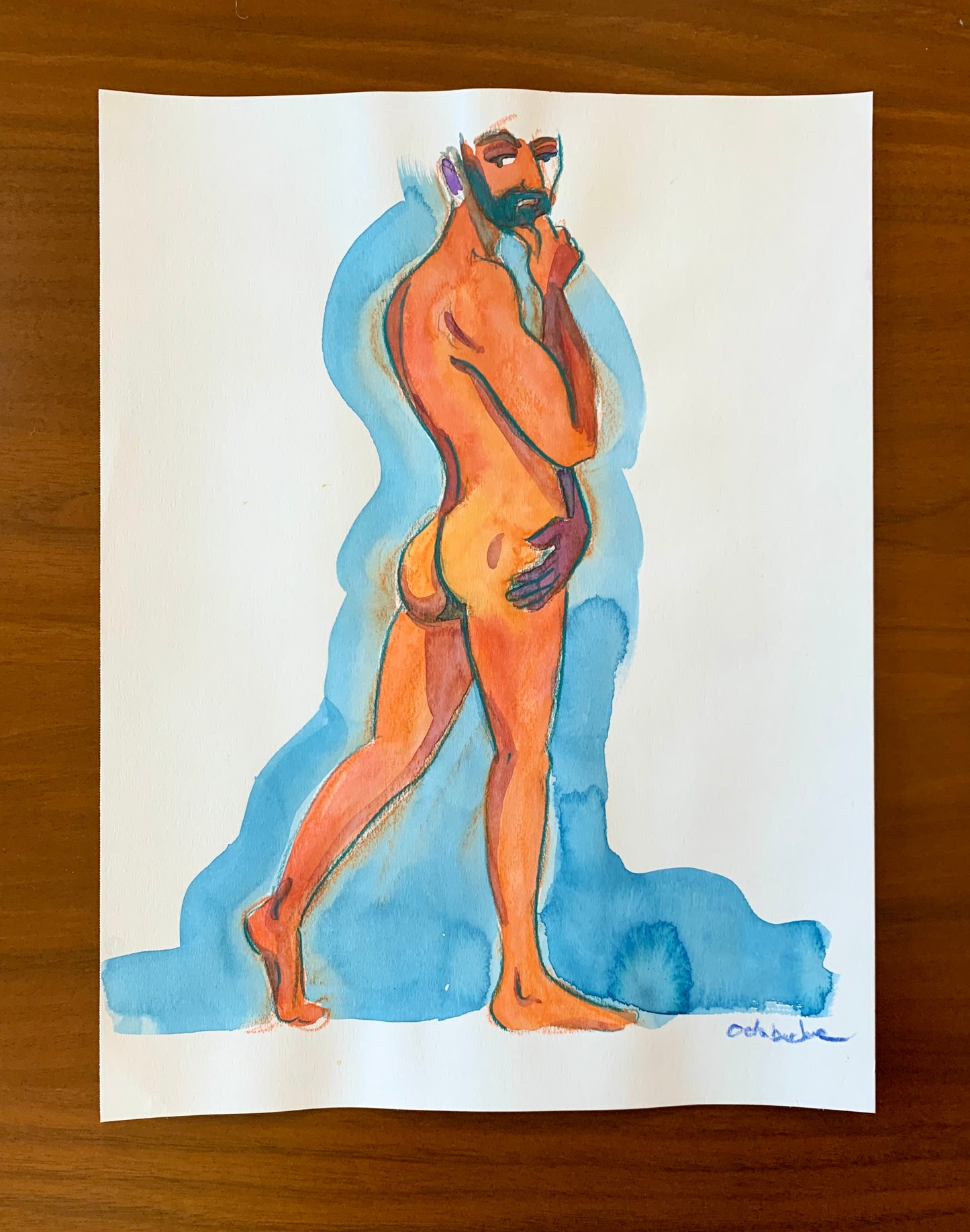 Cheeky - Original Drawing