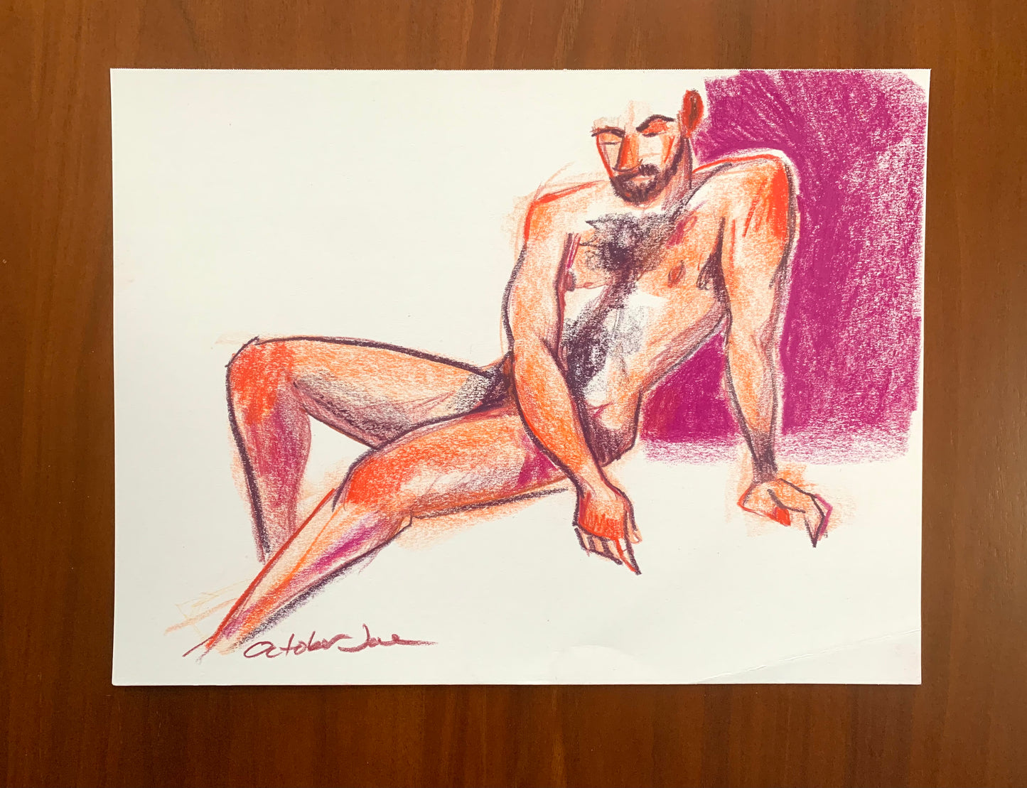 Lalo Study #2 - Original Drawing