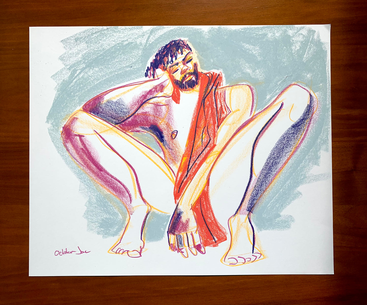 Time Out - Original Drawing