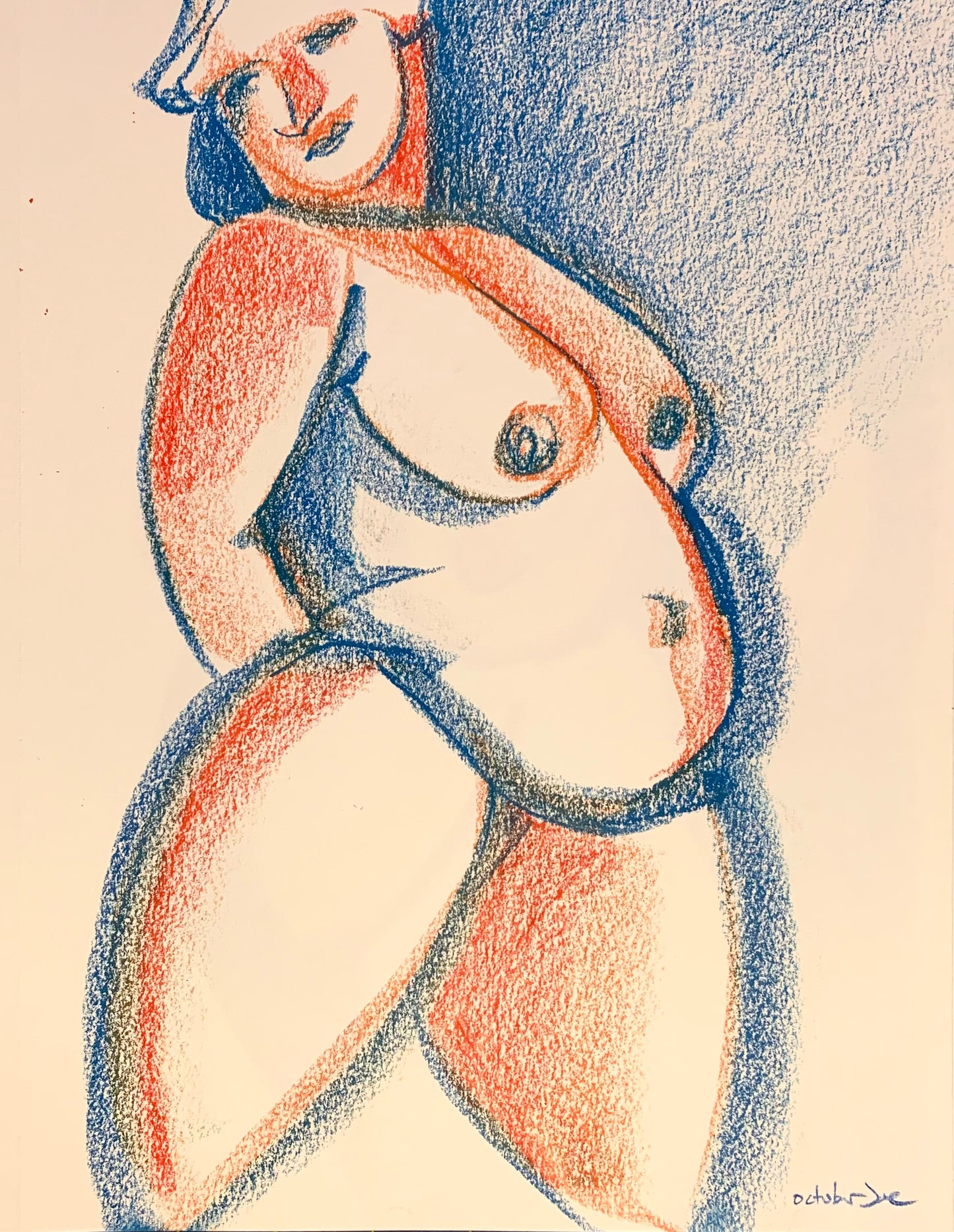 Elena Profile - Original Drawing