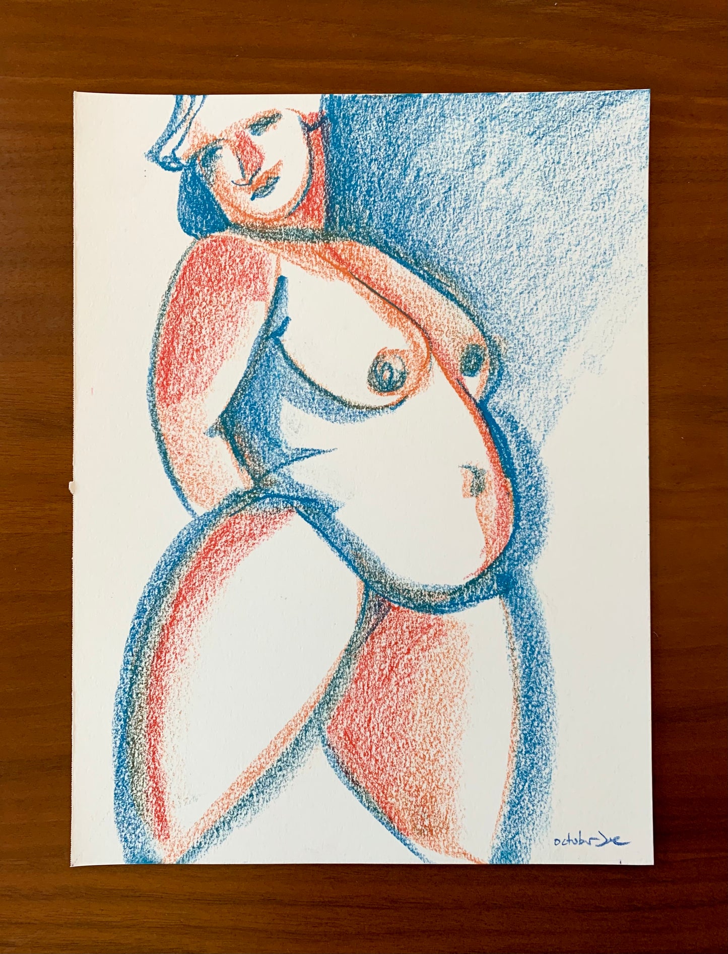 Elena Profile - Original Drawing