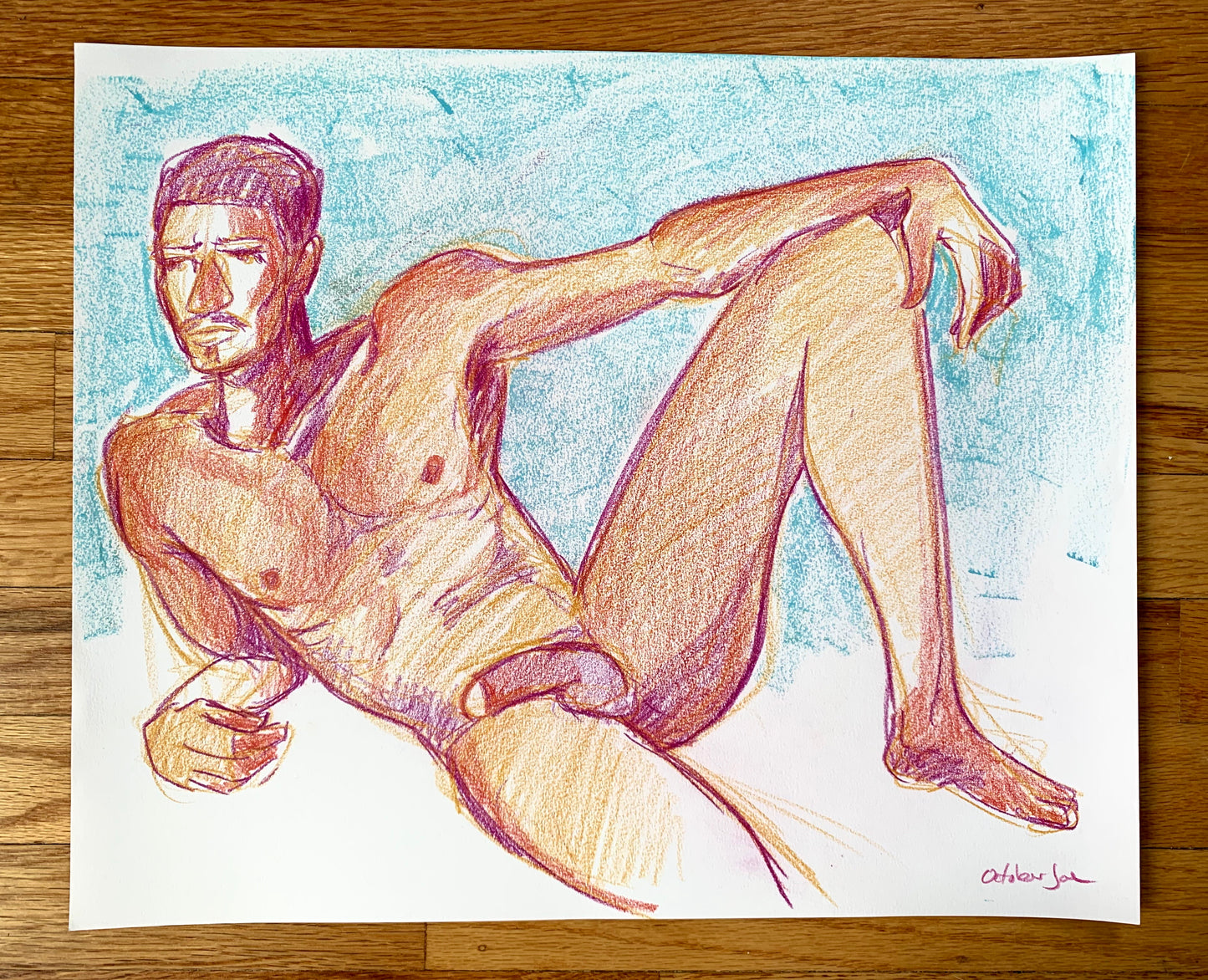 Sergio Study #1 - Original Drawing