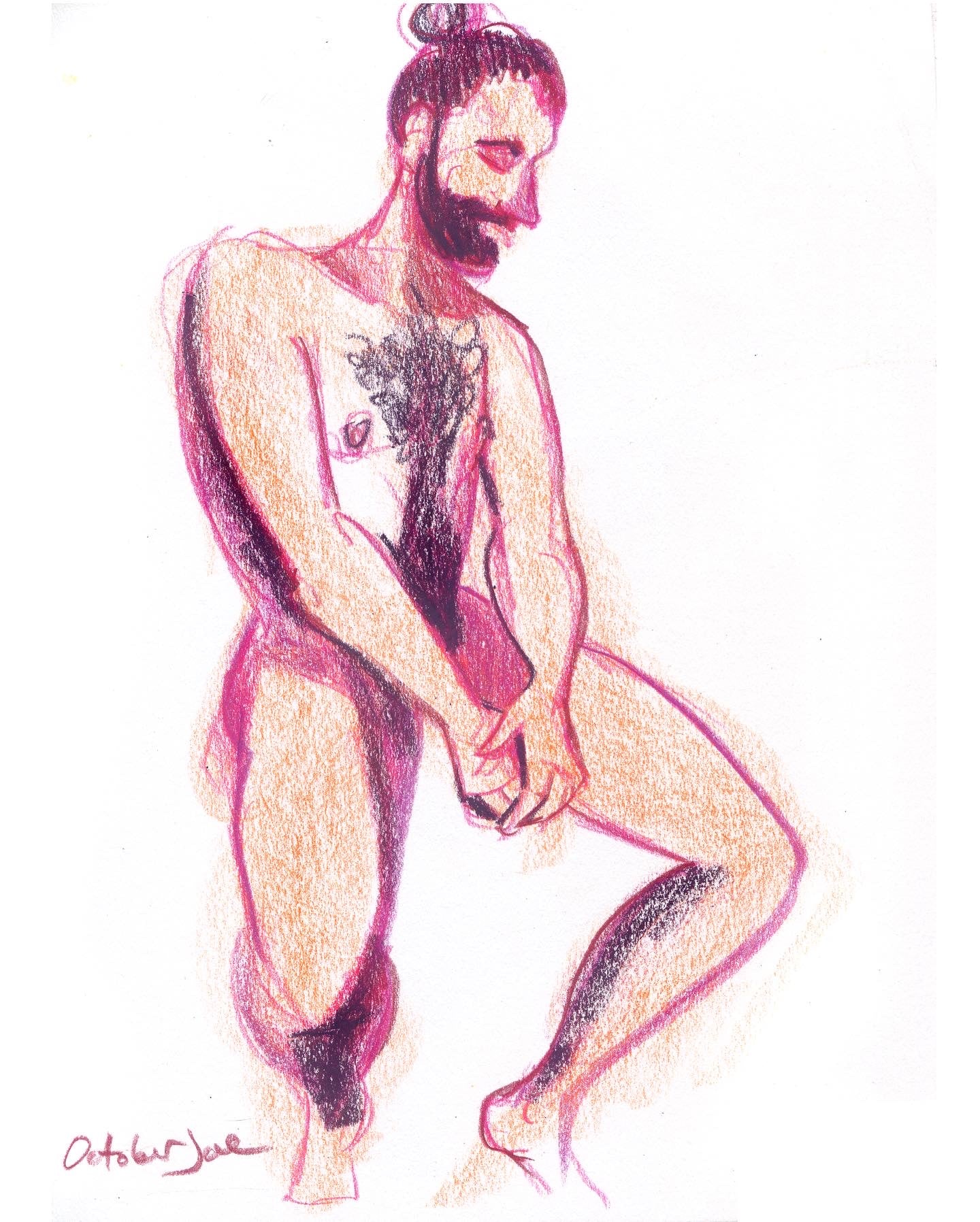 Lalo Study #1 - Original Drawing