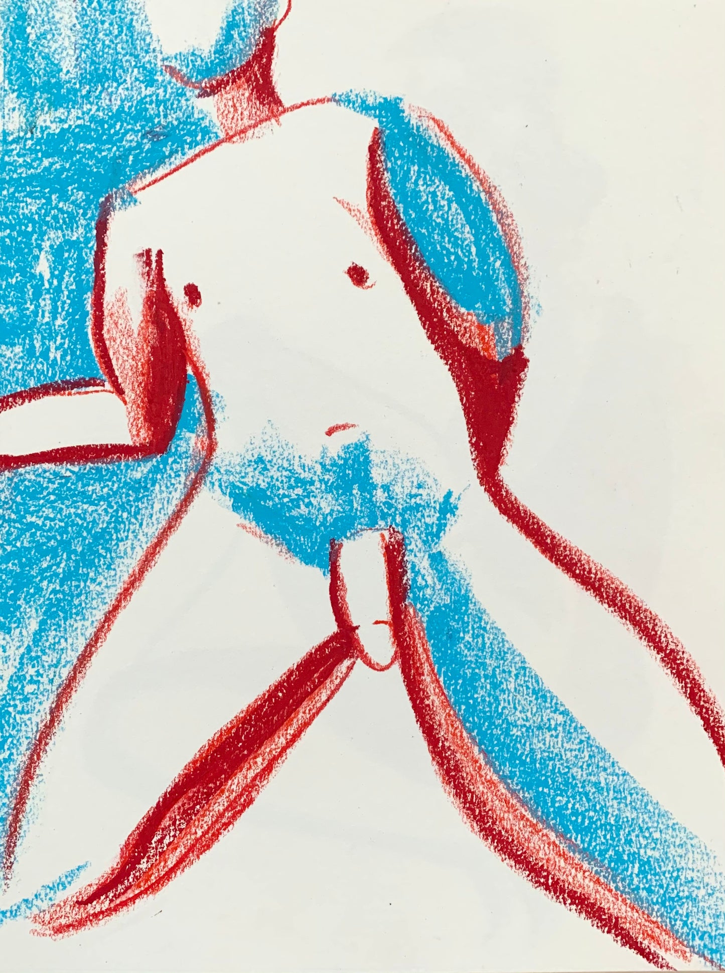 Musa Gesture Study #2 - Original Drawing