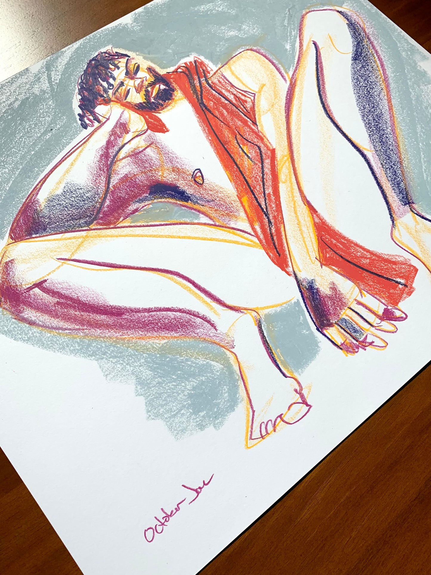Time Out - Original Drawing