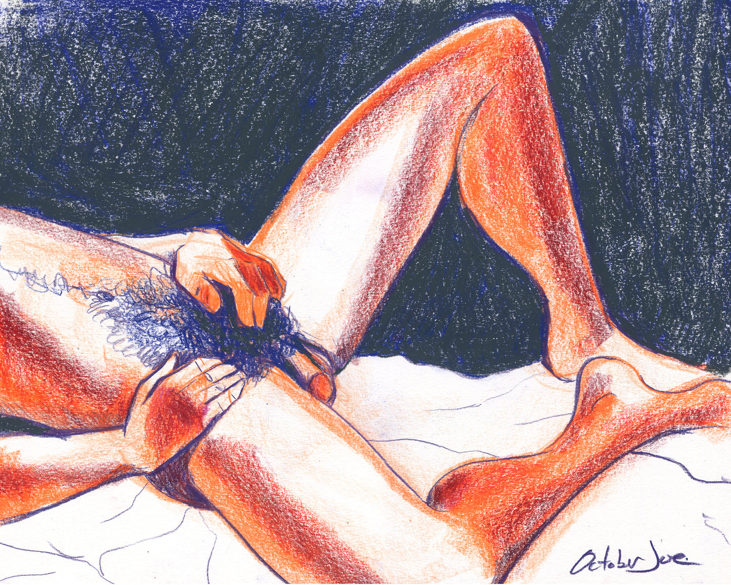 Lallo’s Legs - Original Drawing