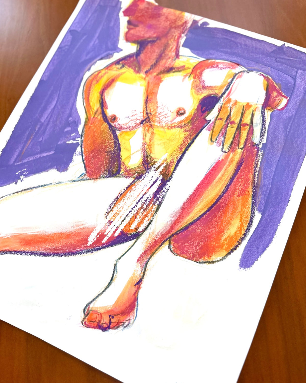 Violet Tendencies - Original Painting
