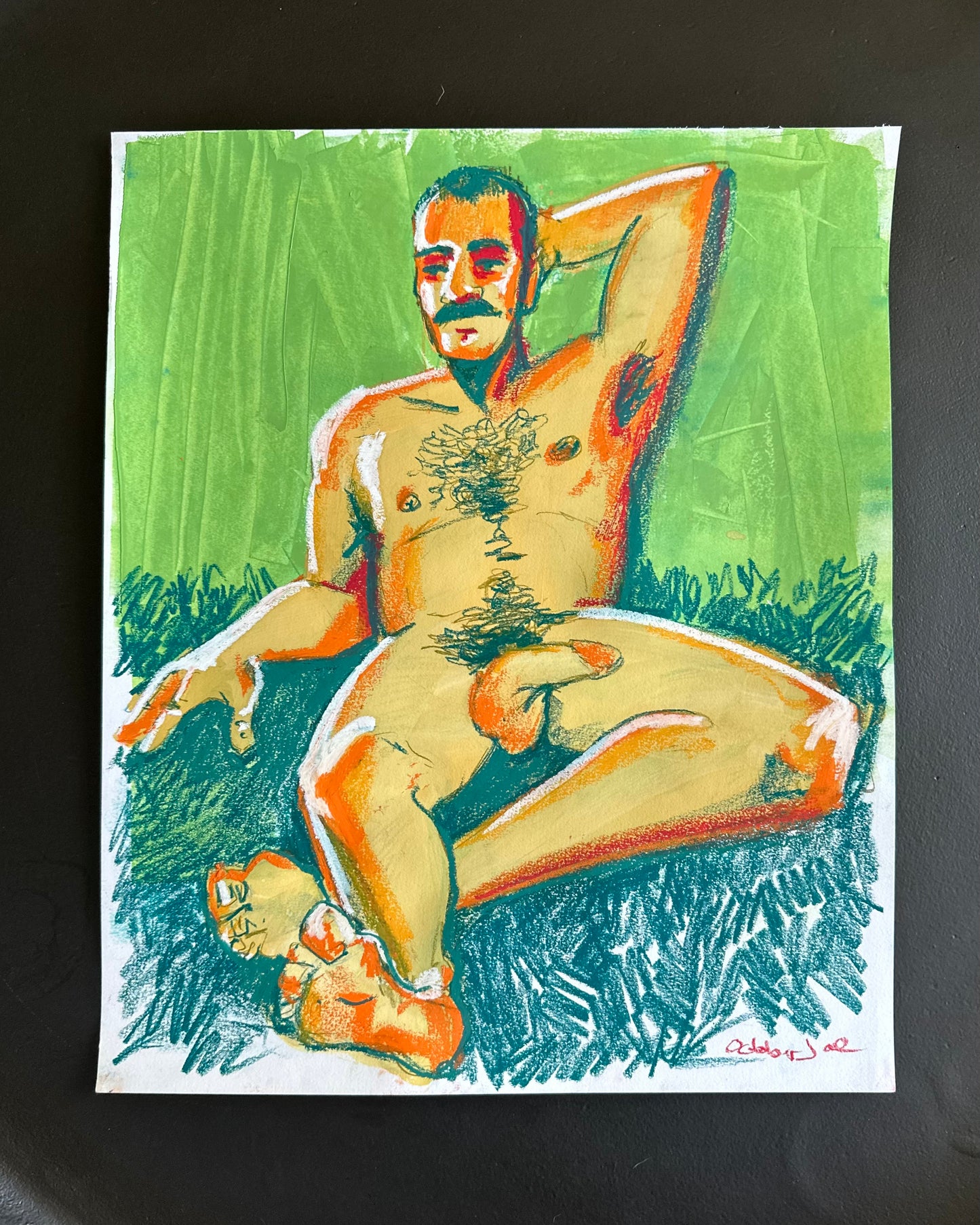 Shag Carpet - Original drawing