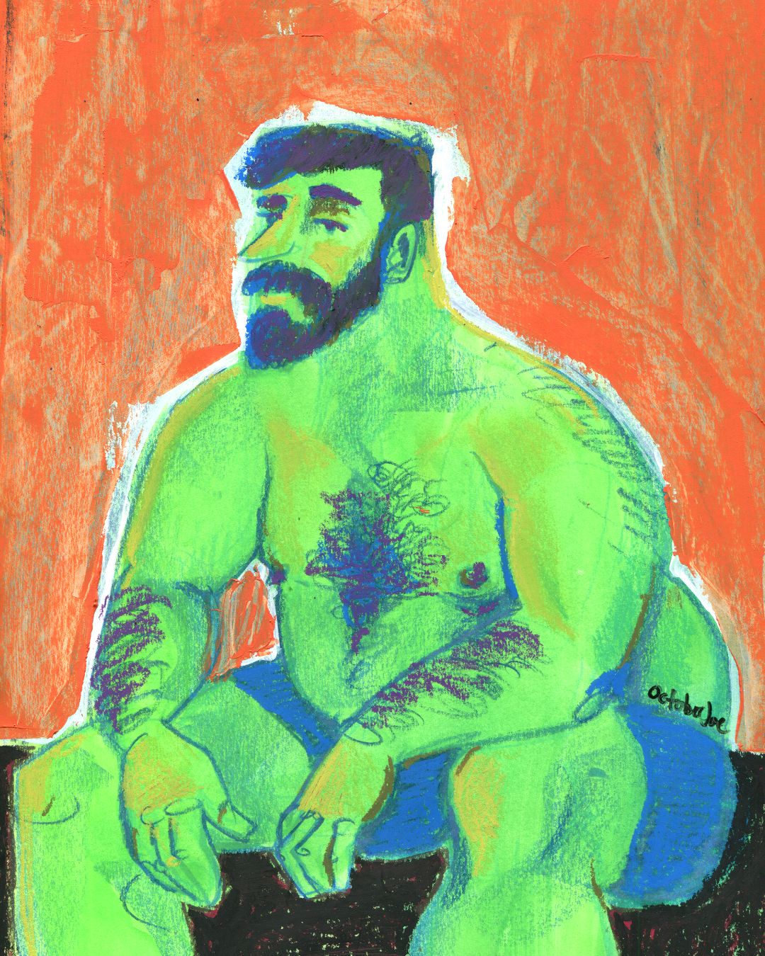 Hulk Sketch - Original Drawing