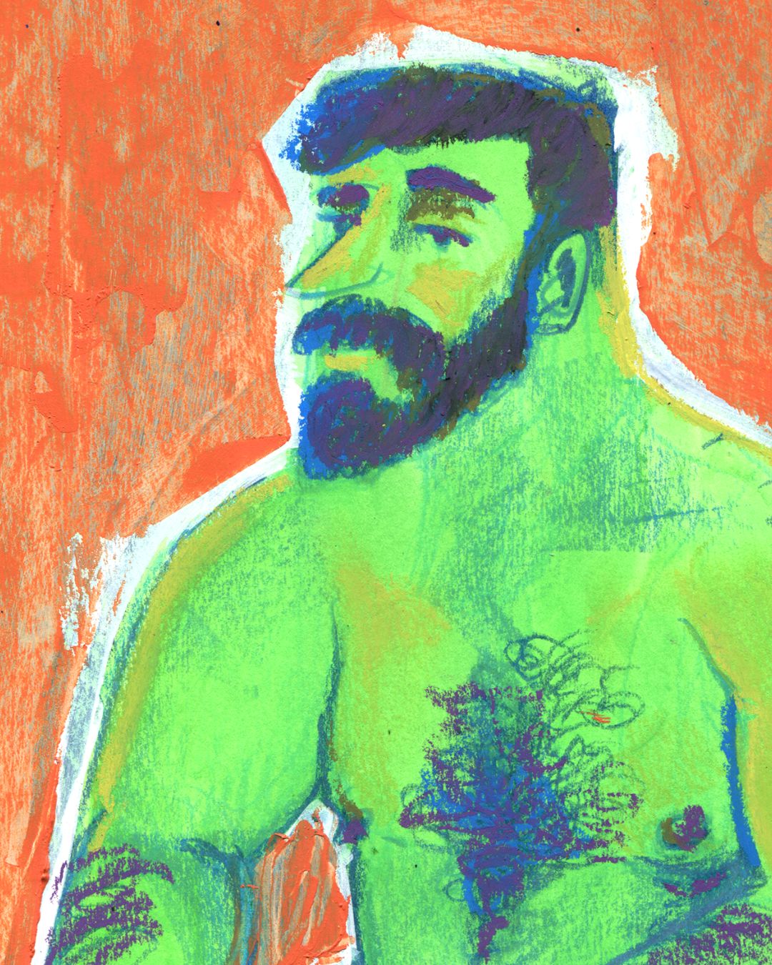 Hulk Sketch - Original Drawing