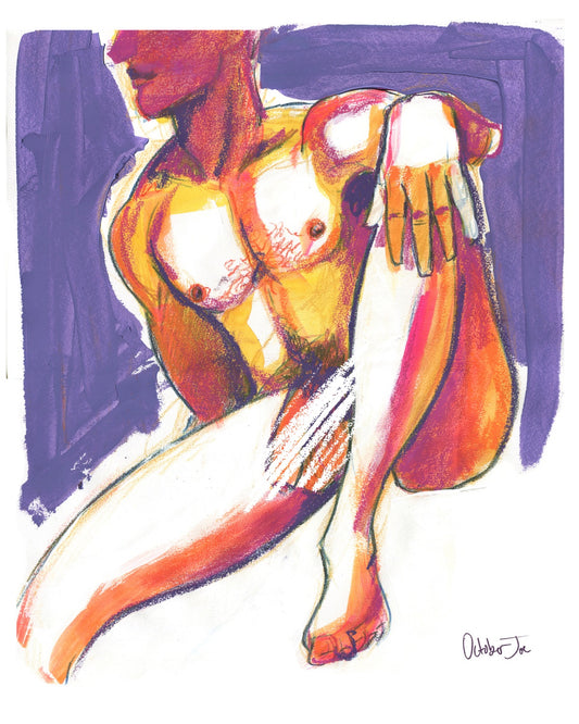 Violet Tendencies - Original Painting