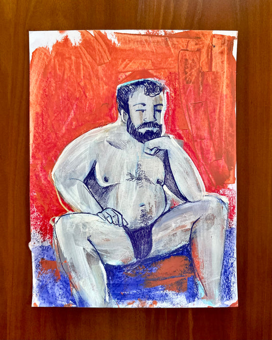 Thoughtful Original drawing