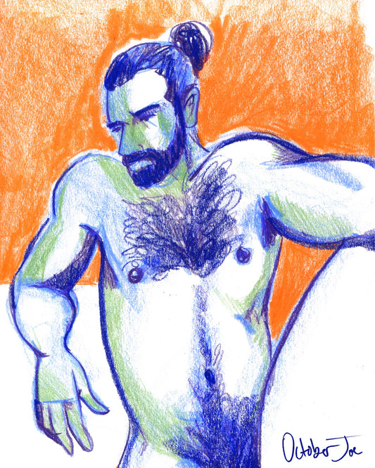 Lalo Torso - Original Drawing