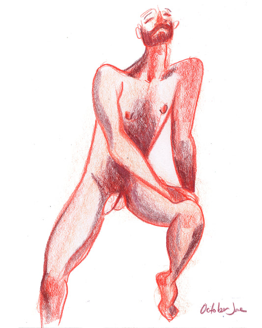 Lalo Study #3 - Original Drawing