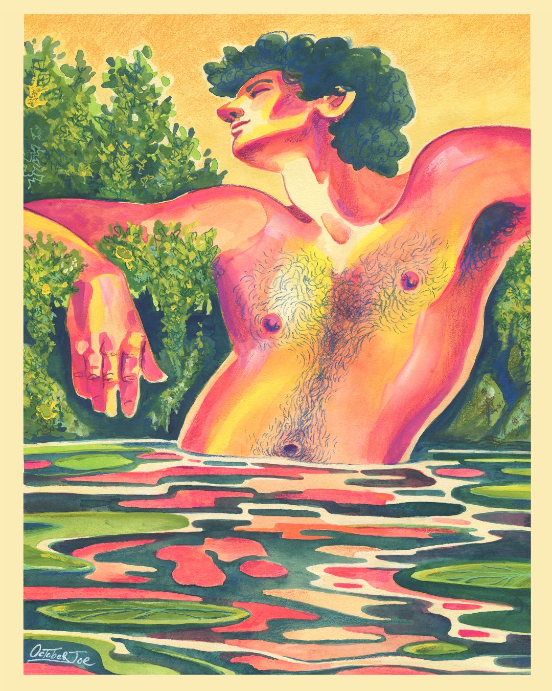 Pink Narcissus - Fine Art Print
